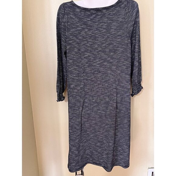 Talbots Petite Womens Striped Dress  Size MP Medium Petite - Picture 5 of 10
